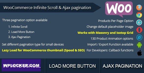 WooCommerce Infinite Scroll and Ajax Pagination v1.6