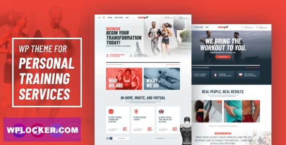 NanoFit v1.0 – WP Theme for Personal Training Services