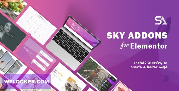 Sky Addons v1.5.3 - for Elementor Page Builder WordPress Plugin