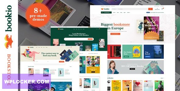 Bookio v1.0.5 – Book Store WooCommerce WordPress Theme