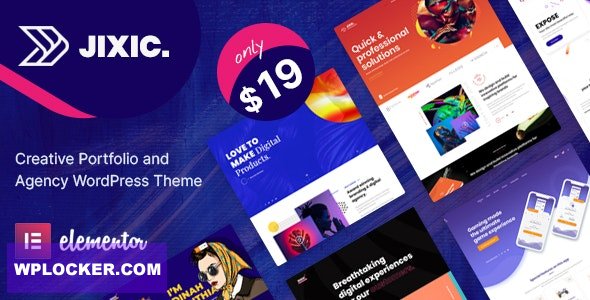 Jixic v1.4 - Creative Portfolio & Agency WordPress Theme
