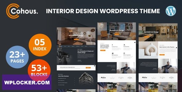 Cohous v1.0 - Interior WordPress Theme