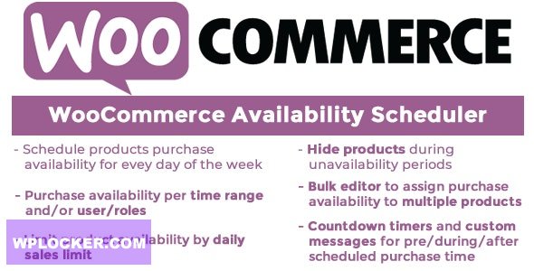 WooCommerce Availability Scheduler v12.1