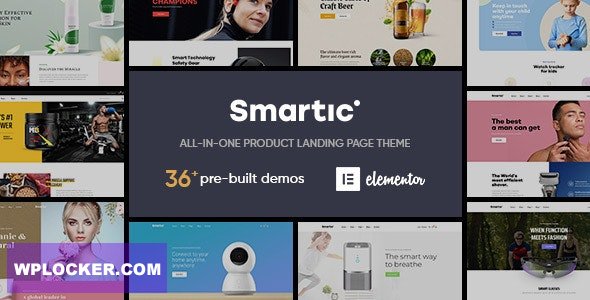 Smartic v1.9.4 - Product Landing Page WooCommerce Theme