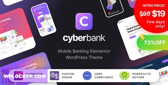 Cyberbank v1.0.1 - Business and Finance WordPress Theme