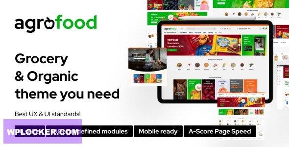 Agrofood v1.1.2 - Elementor WooCommerce WordPress Theme