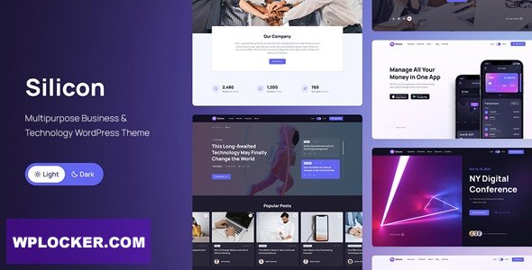 Silicon v1.6.8 - Multipurpose Technology WordPress Theme