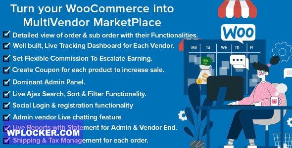 Mercado Pro v1.6.0 - Turn your WooCommerce into Multi Vendor Marketplace