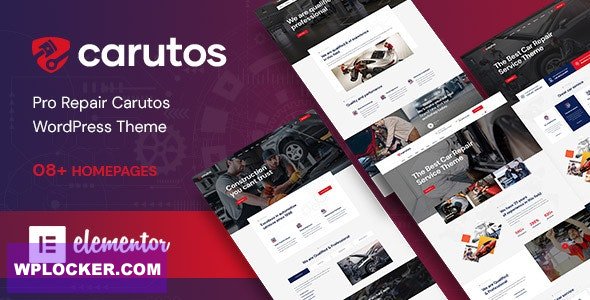 Carutos v1.0.7 - Car Repair Services & Auto Parts WooCommerce WordPress Theme