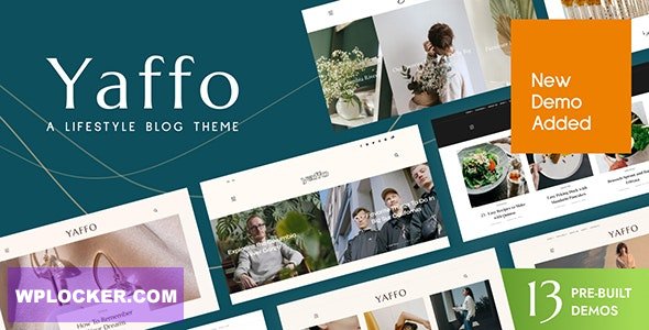 Yaffo v1.3.0 - A Lifestyle Personal Blog WordPress Theme