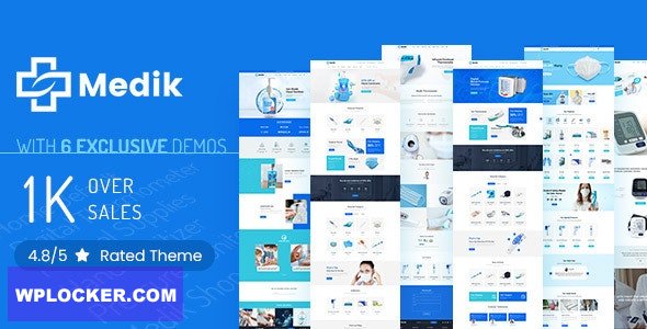 Medik v2.6 - Medical WooCommerce Store