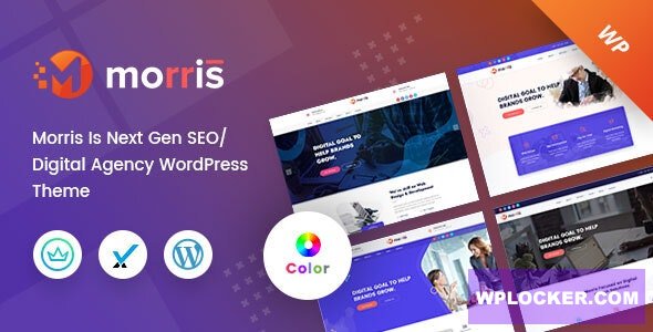 Morris v1.0.0 - WordPress Theme for Digital Agency