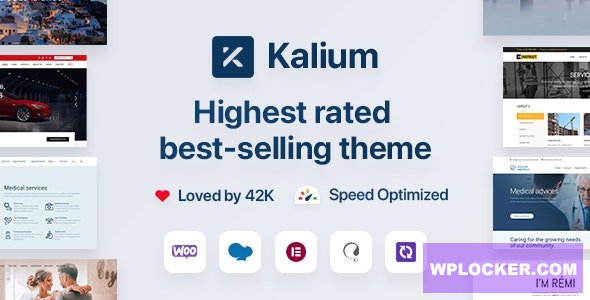 Kalium v3.6 - Creative Theme for Professionals