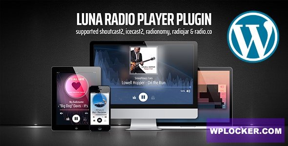 Luna v6.22.04.11 - Web Radio Player WordPress Plugin
