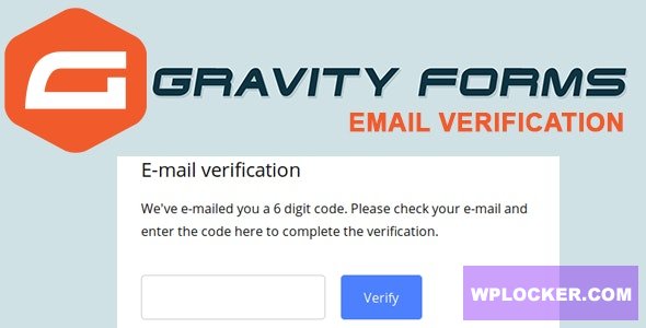 Gravity Forms Email Verification - OTP Verification v1.6