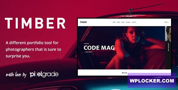 Timber v1.9.3 – An Unusual Photography WordPress Theme