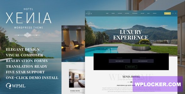 Hotel Xenia v2.5.0 - Resort & Booking WordPress Theme
