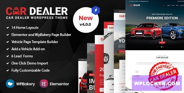 Car Dealer v4.3.0 - Automotive Responsive WordPress Theme