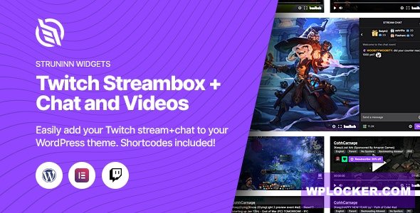Struninn - Twitch Streambox with Chat and Videos v1.0.0