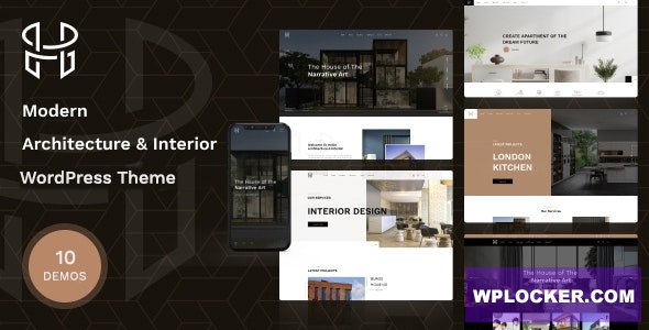 Hellix v1.0.16 - Modern Architecture & Interior Design WordPress Theme