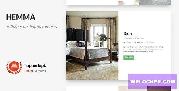 Hemma v1.4.15 - Hotel & BnB WordPress theme