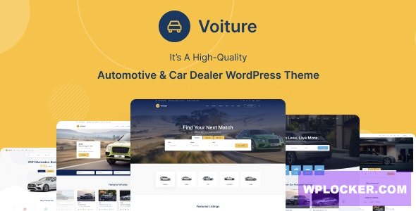 Voiture v1.1.19 – Automotive & Car Dealer WordPress Theme