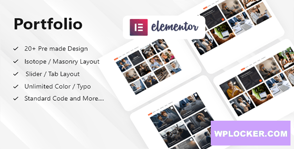 Portfolio Builder v1.0.2 - Elementor Portfolio Addon