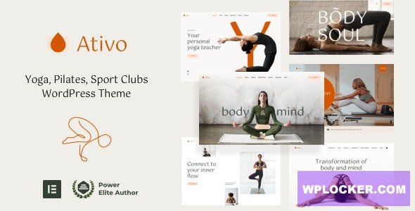 Ativo v5.6 - Pilates Yoga WordPress Theme