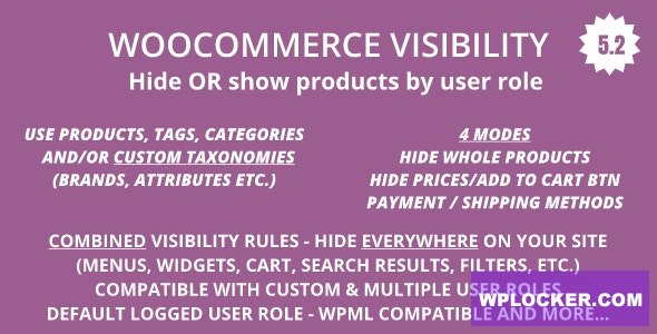 Woocommerce Visibility v5.2