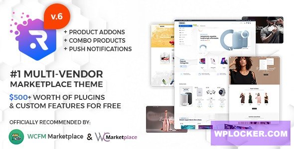 Rigid v6.0.1 - WooCommerce Theme for WCFM Multi Vendor Marketplaces and single shops