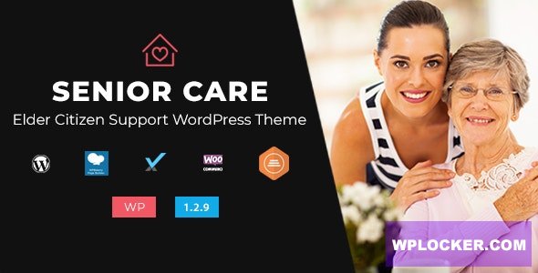 Senior Care v1.2.9 - Elder Citizen Support WordPress Theme
