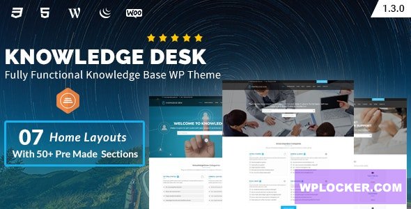 Knowledgedesk v1.3.2 - Knowledge Base WordPress Theme