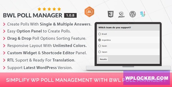 BWL Poll Manager v1.0.8