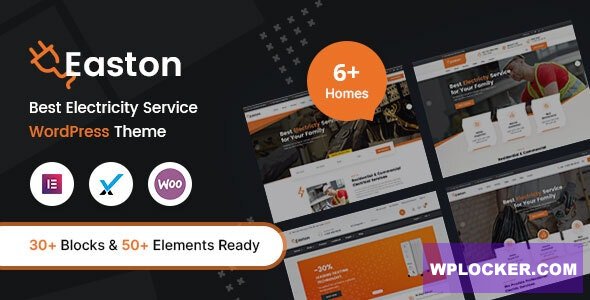 Easton v1.0.0 - Electricity Services WordPress Theme