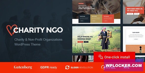Charity NGO v1.1.5 - Donation & Nonprofit Organization WordPress Theme