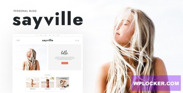 Sayville v1.1.0 - WordPress Blog Theme