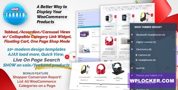 WooCommerce Tabbed Category Product Listing - Pro v10.0.1