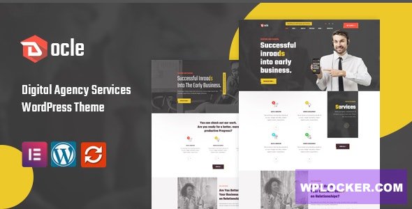 Docle v1.0 - Digital Agency Services WordPress Theme