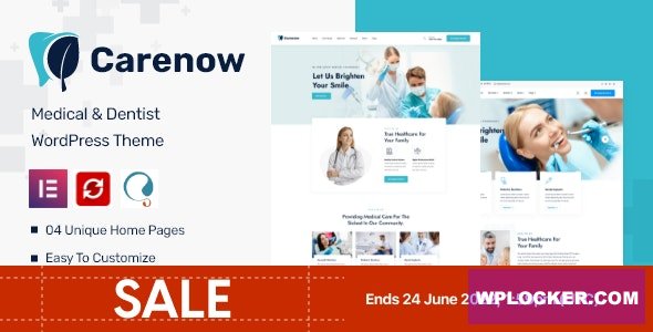 Carenow v1.1.4 – Medical & Dentist WordPress Theme