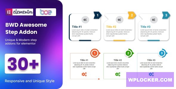 BWD Attractive Step addon for elementor v1.0