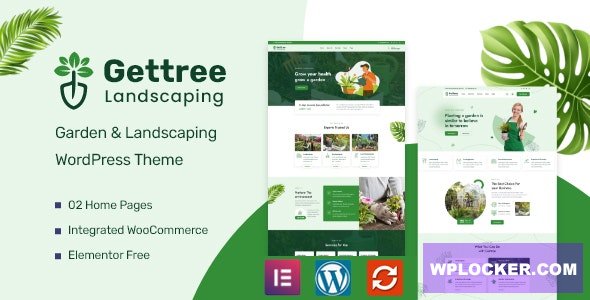 Gettree v1.1.2 – Garden & Landscaping WordPress Theme