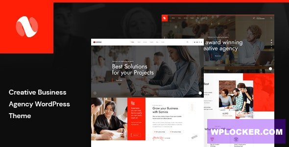 Sominx v1.0.6 - Creative Business Agency WordPress Theme