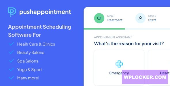 PushAppointment v1.0.2 - Appointment Scheduling Software for WordPress