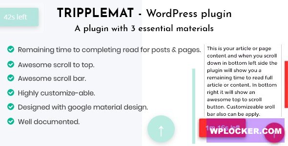 Tripplemat v1.3 - WordPress Plugin