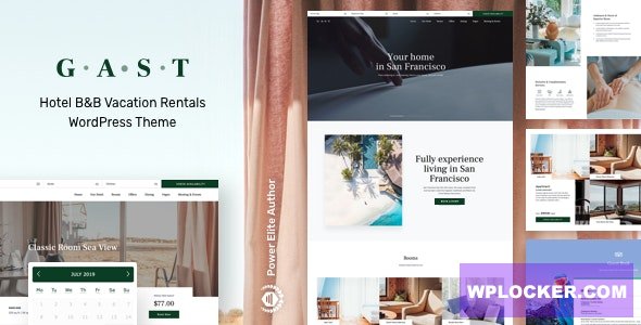 Gast v12.1 - Hotel Booking WordPress Theme