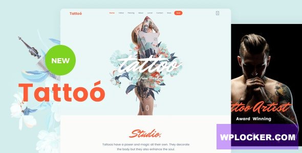 Tattoo v16.6 - WordPress Theme
