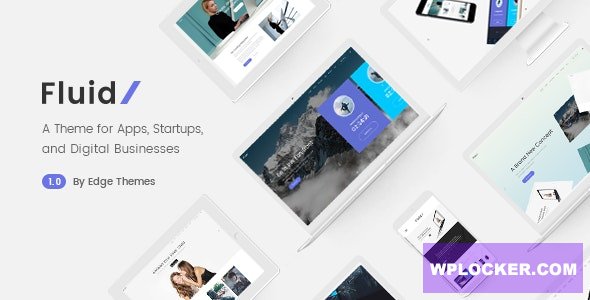 Fluid v1.7 - Startup and App Landing Page Theme