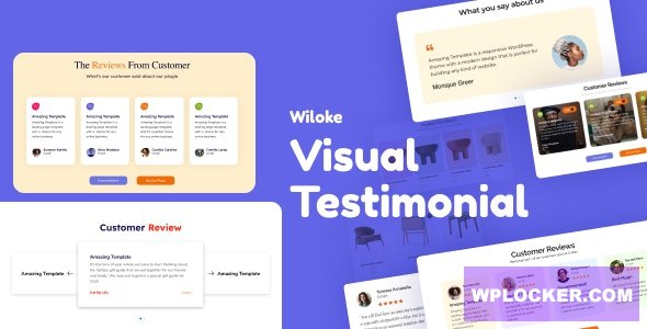 Wiloke Elementor Visual Testimonial Addon v1.0.3