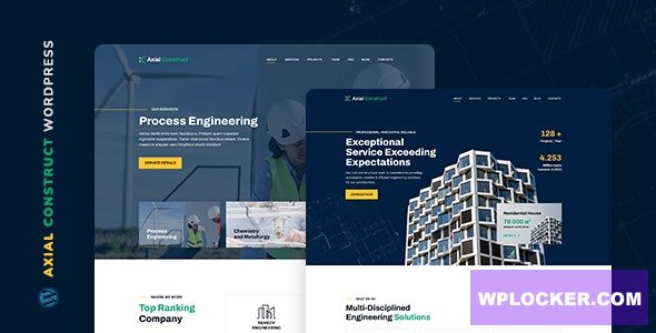 Axial v1.0 – Construction Company WordPress Theme