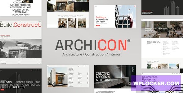 Archicon v1.0 - Architecture and Construction Theme